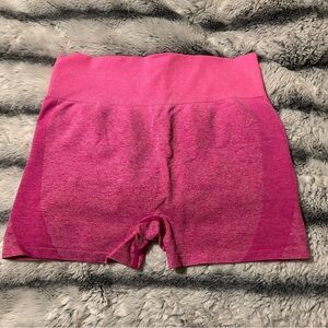PINK Victoria's Secret Seamless Shorts in Bright Pink